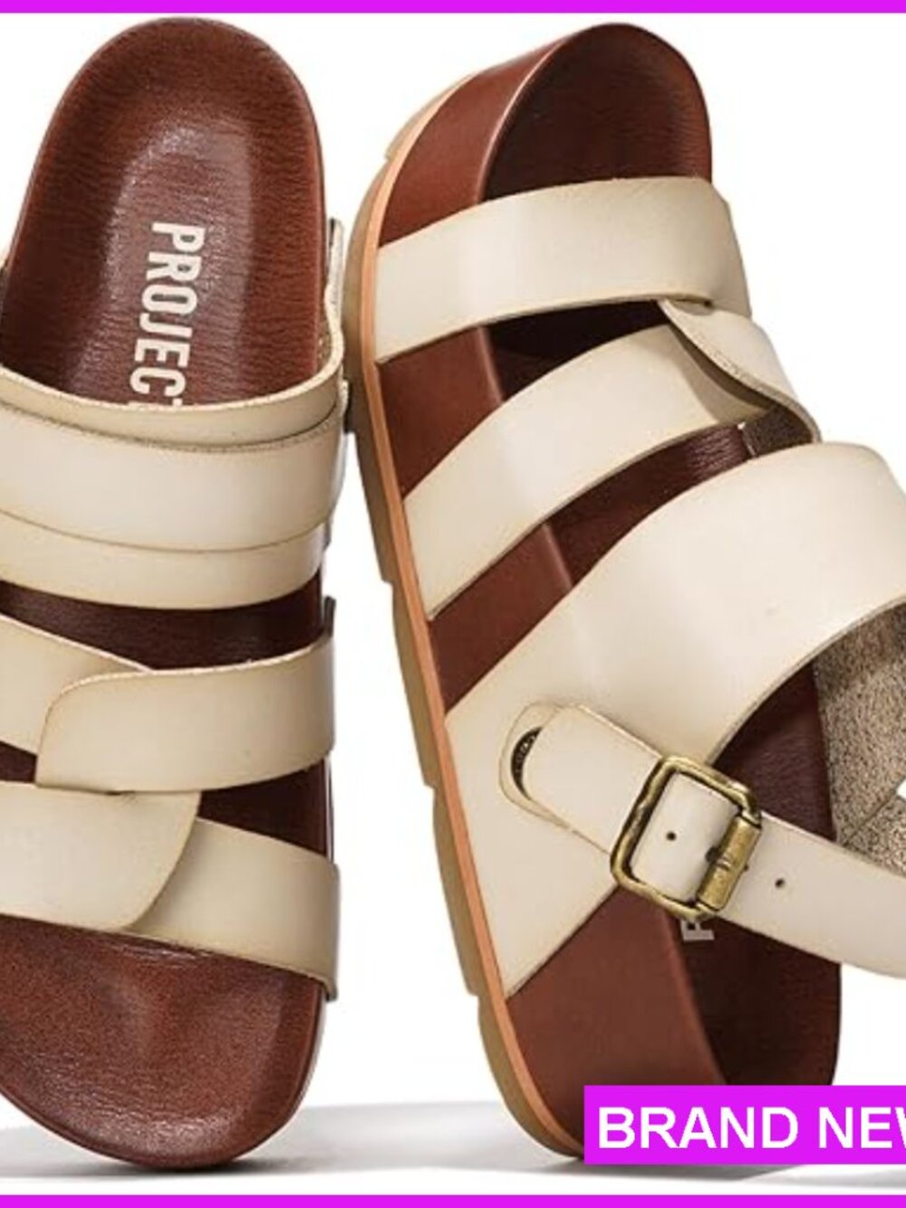 Strappy Wedge Sandals Platform Heels Plush Insole Non-Slip Water-Resistant